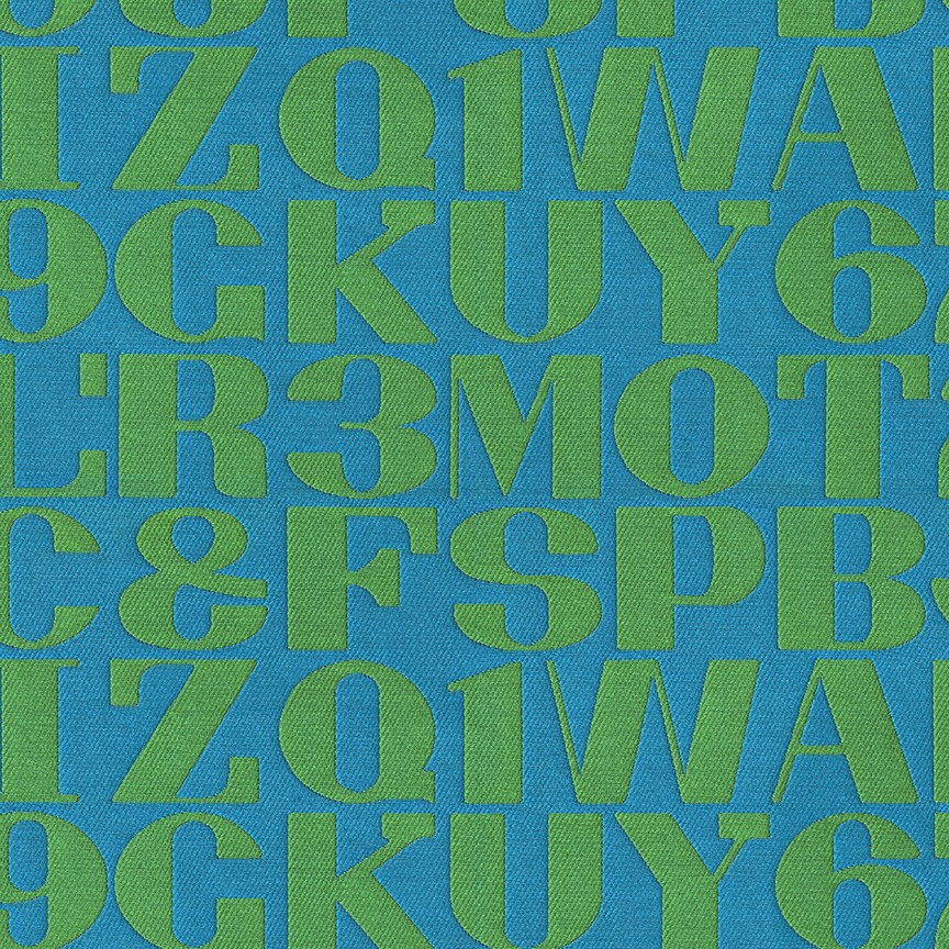 Emerald On Ultramarine