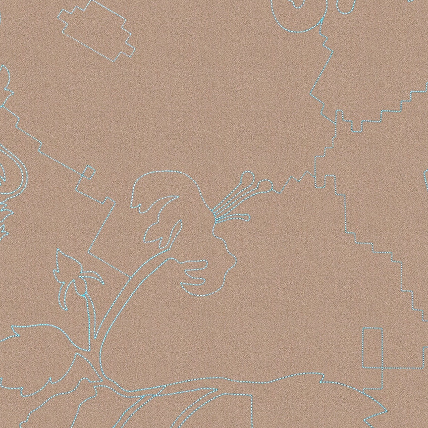 Putty/Turquoise