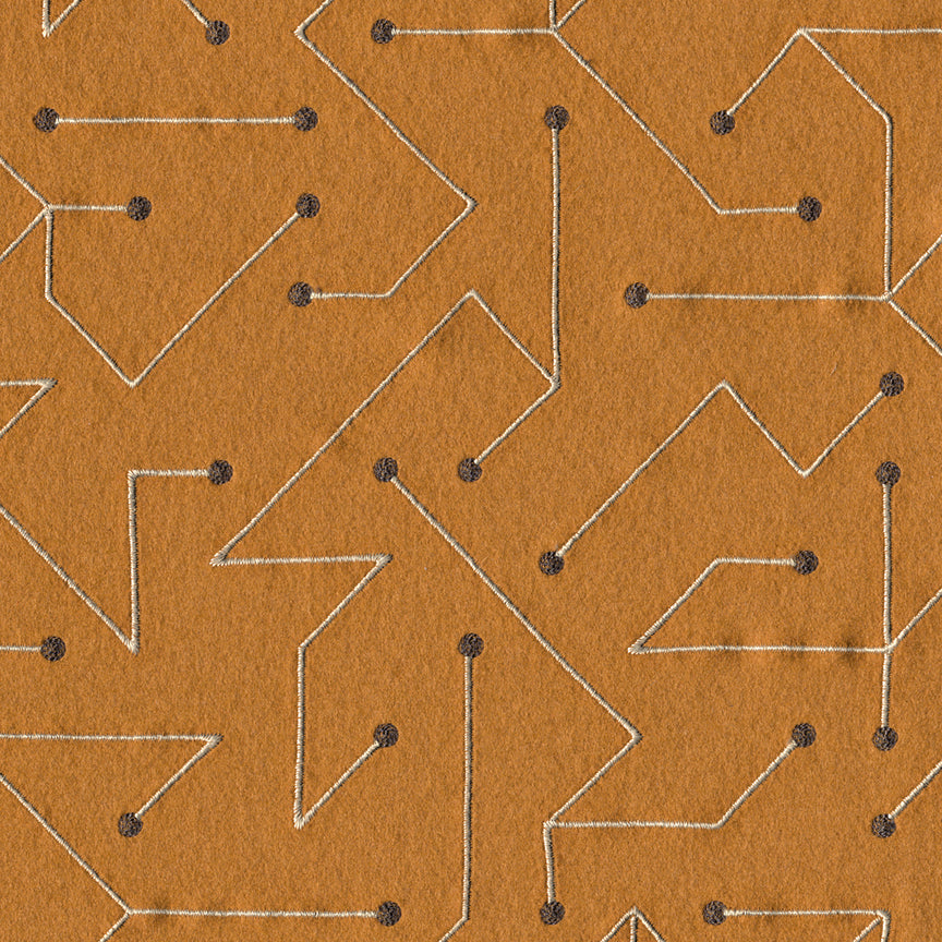 Taupe On Ochre